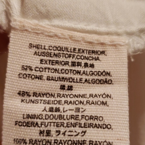 NWT Free People XS ivory peasant dress - Picture 6 of 8